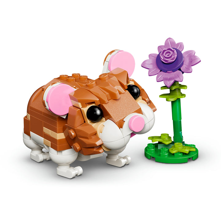 LEGO 31376 SIMPATICO CRICETO CON FIORE