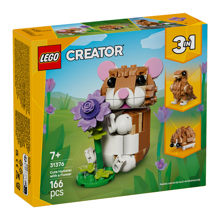 LEGO 31376 SIMPATICO CRICETO CON FIORE