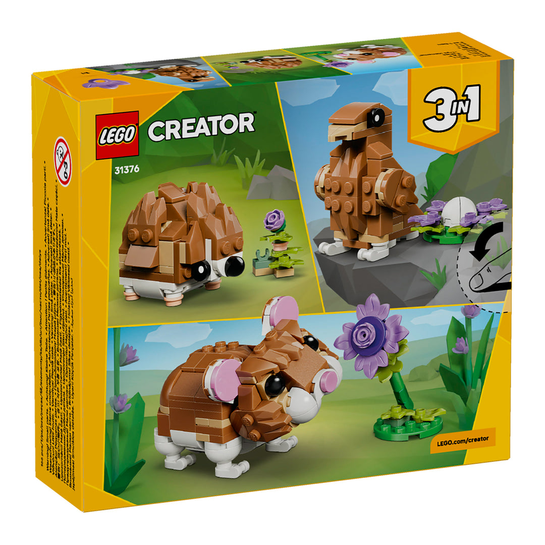 LEGO 31376 SIMPATICO CRICETO CON FIORE