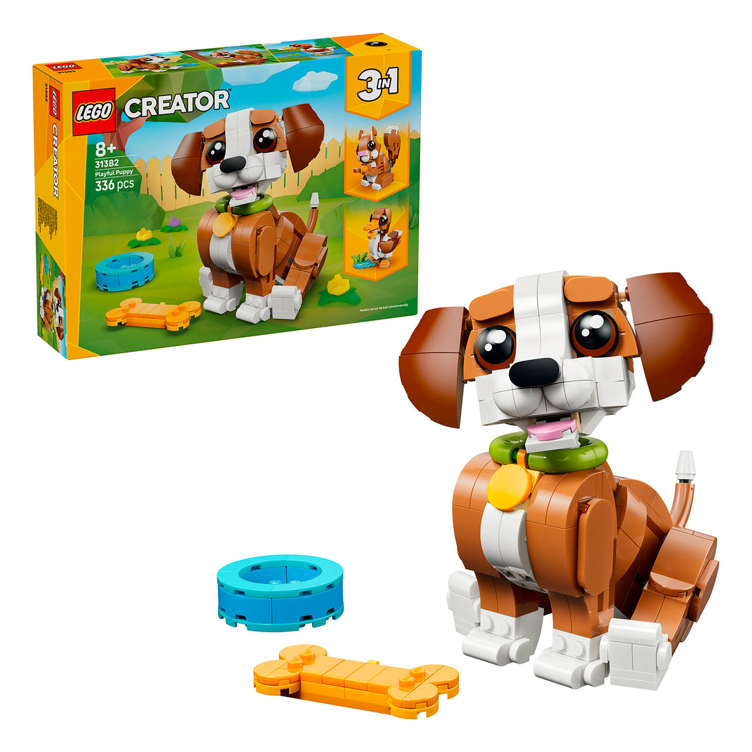 LEGO 31382 ADORABILI ANIMALI: CAGNOLINO ADORABILE