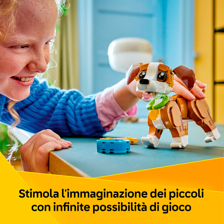 LEGO 31382 ADORABILI ANIMALI: CAGNOLINO ADORABILE