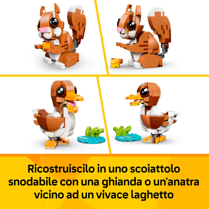 LEGO 31382 ADORABILI ANIMALI: CAGNOLINO ADORABILE
