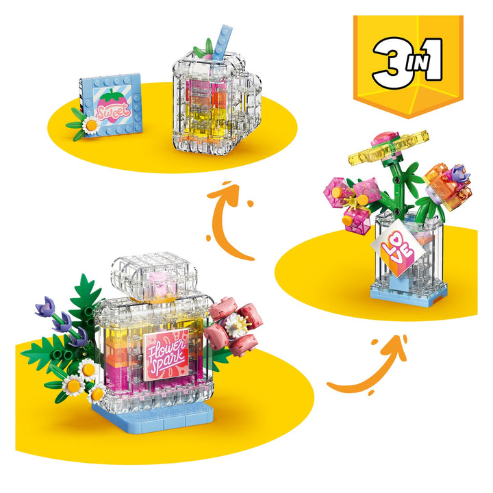 LEGO 31383 BOCCETTA DI PROFUMO CON DECORAZIONE FLOREALE