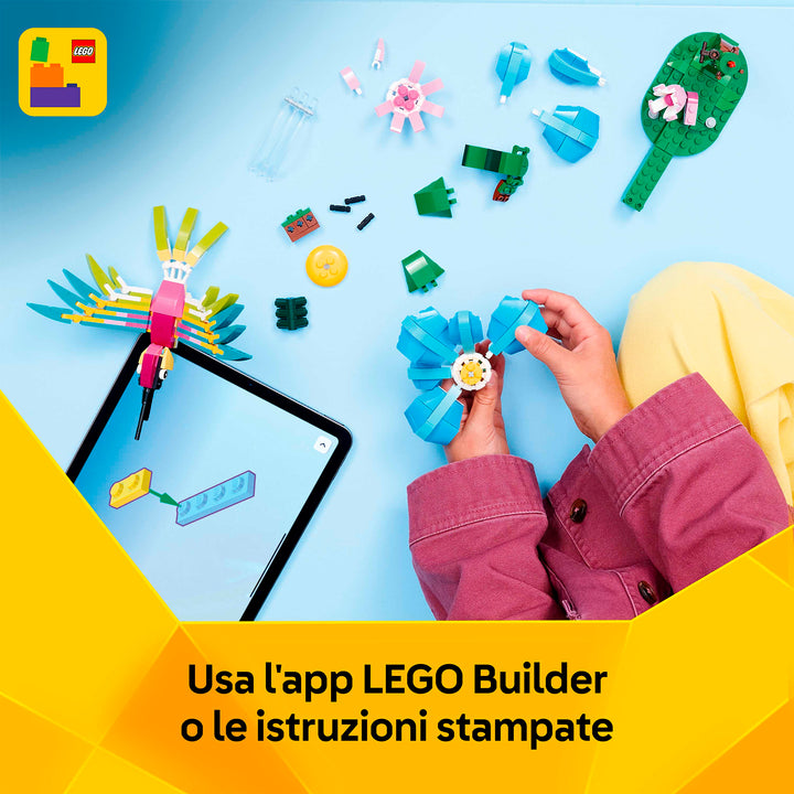 LEGO 31384 ADORABILI ANIMALI: COLIBRÌ VARIOPINTO