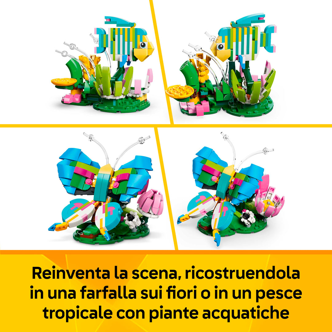 LEGO 31384 ADORABILI ANIMALI: COLIBRÌ VARIOPINTO