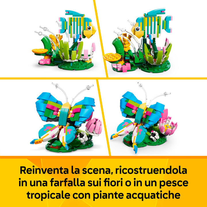 LEGO 31384 ADORABILI ANIMALI: COLIBRÌ VARIOPINTO