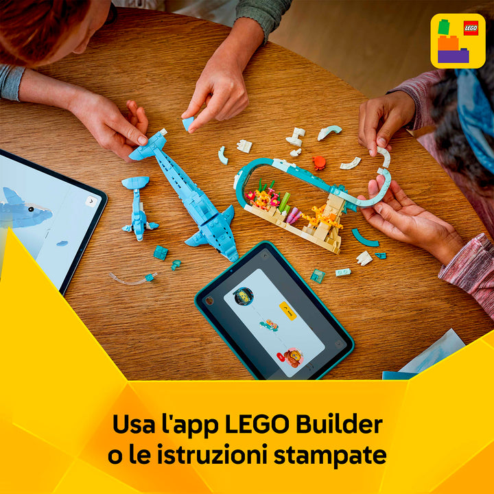 LEGO 31385 ANIMALI MARINI: MERAVIGLIOSI DELFINI