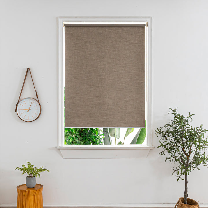 TENDA A RULLO KAUAI TOTAL BLACKOUT TORTORA