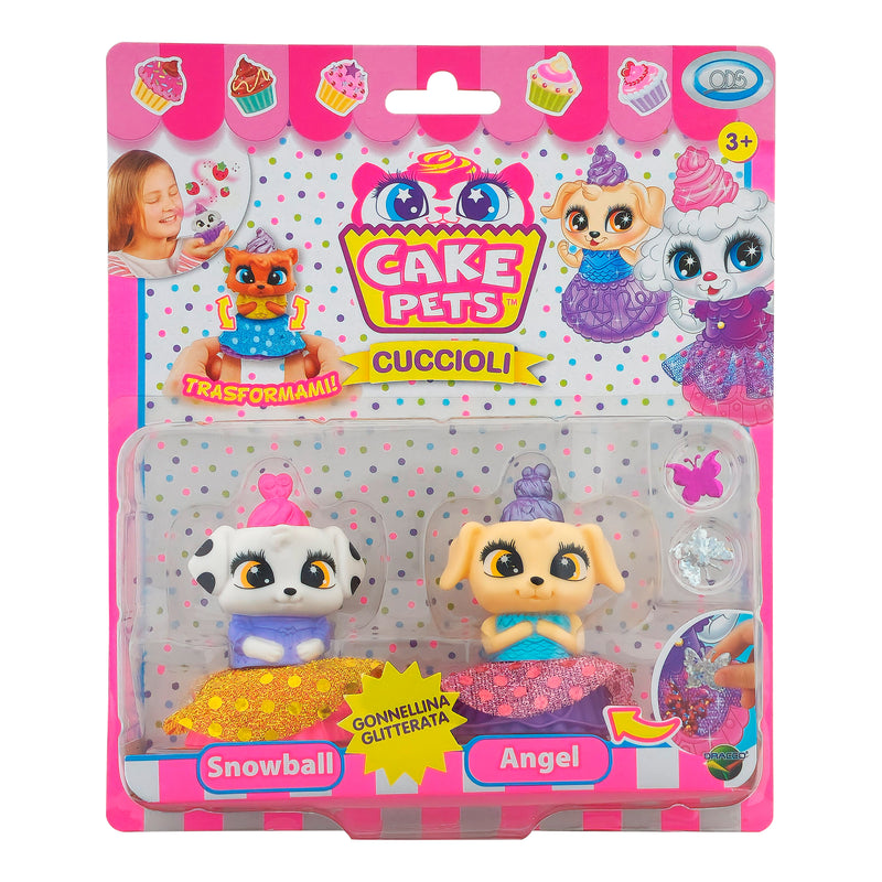 CAKE PETS 2 CUCCIOLI TRAFORMABILI