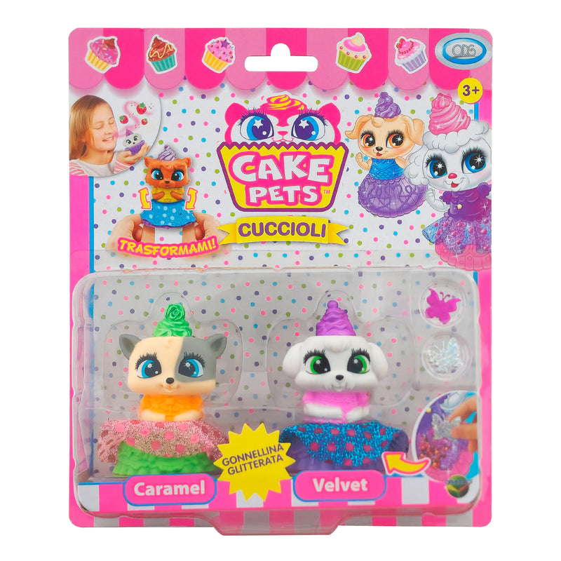 CAKE PETS 2 CUCCIOLI TRAFORMABILI