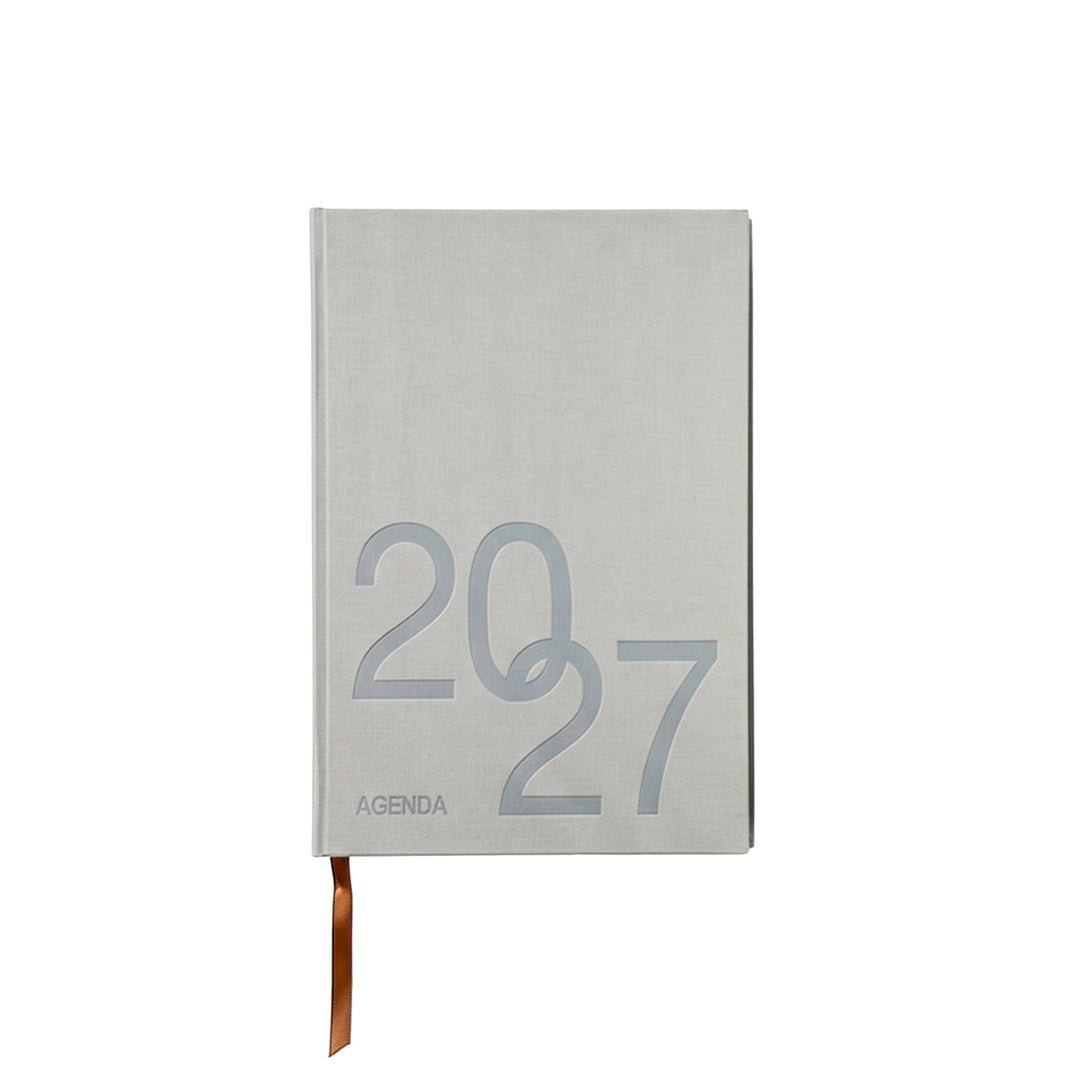 AGENDA 2027 GIORNALIERA A5 colore bianco