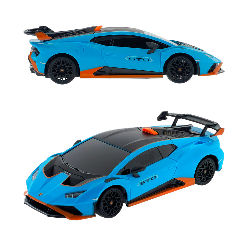 AUTO RADIOCOMANDATA LAMBORGHINI HURACAN STO/URUS 1:24 CON LUCI