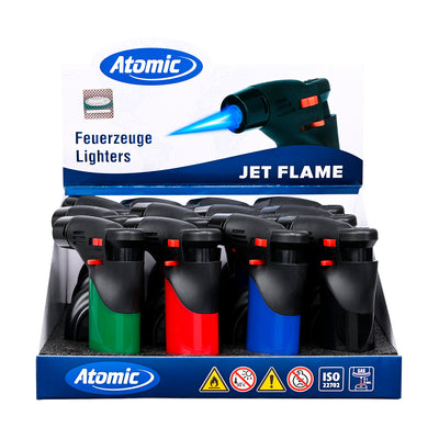 ATOMIC 4006710 ACCENDIGAS SEMI TRASPARENTE JETFLAME