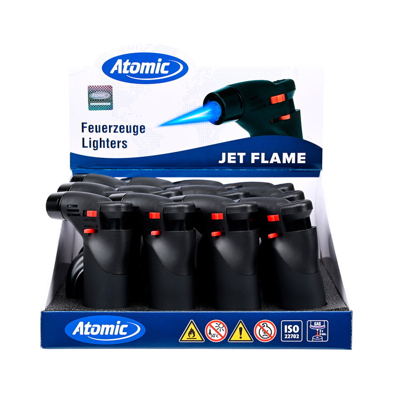 ATOMIC 4006712 ACCENDIGAS BLACK RUBBER JETFLAME