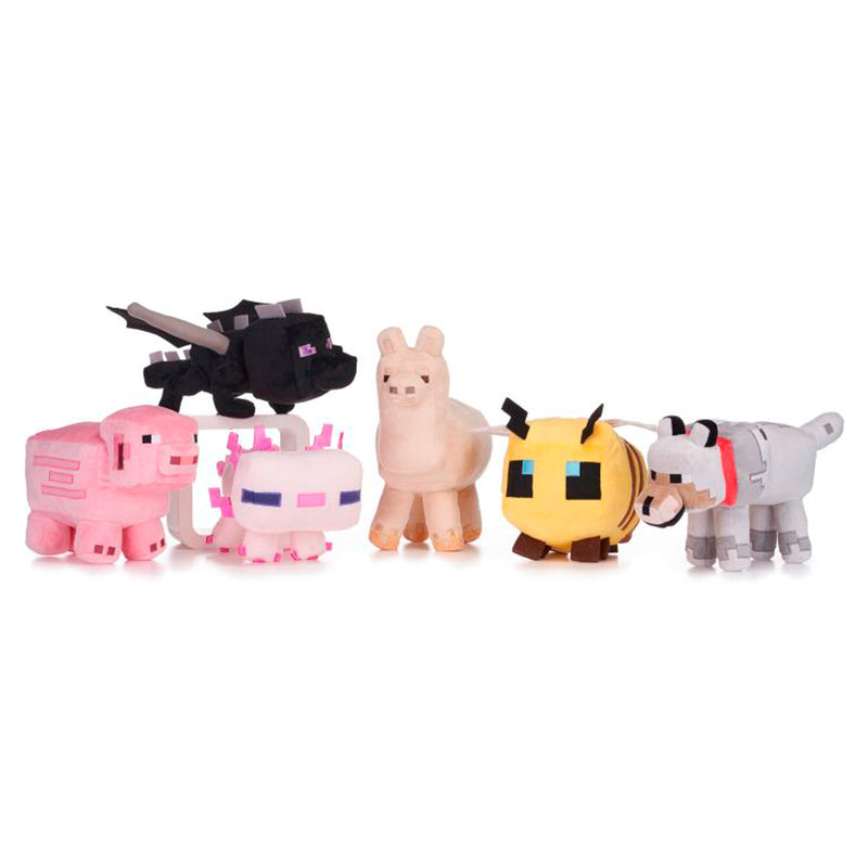 PELUCHE MINECRAFT SERIE 2 28CM 6 ASSORTIMENTI