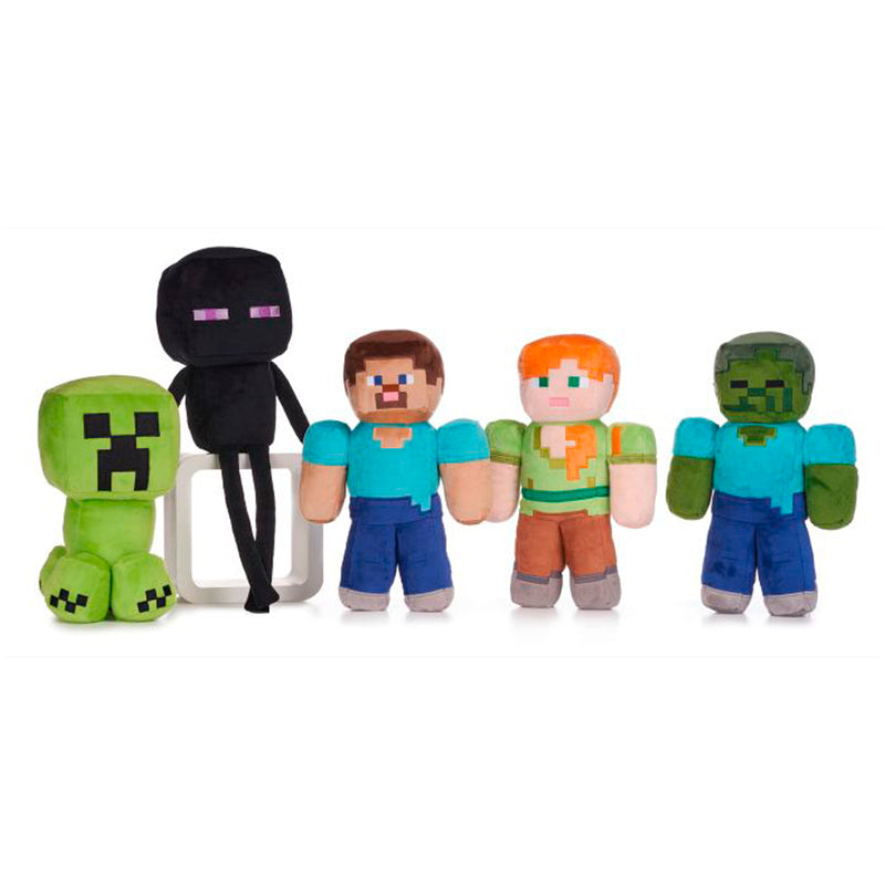 PELUCHE MINECRAFT SERIE 1 28CM 5 ASSORTIMENTI
