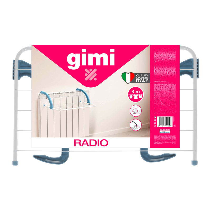 GIMI RADIO STENDIBIANCHERIA DA TERMOSIFONE IN ACCIAIO 3M