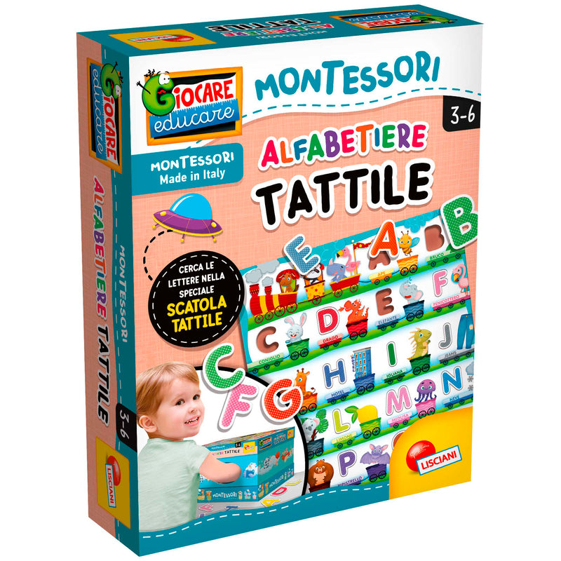 MONTESSORI PLUS ALFABETO TATTILE