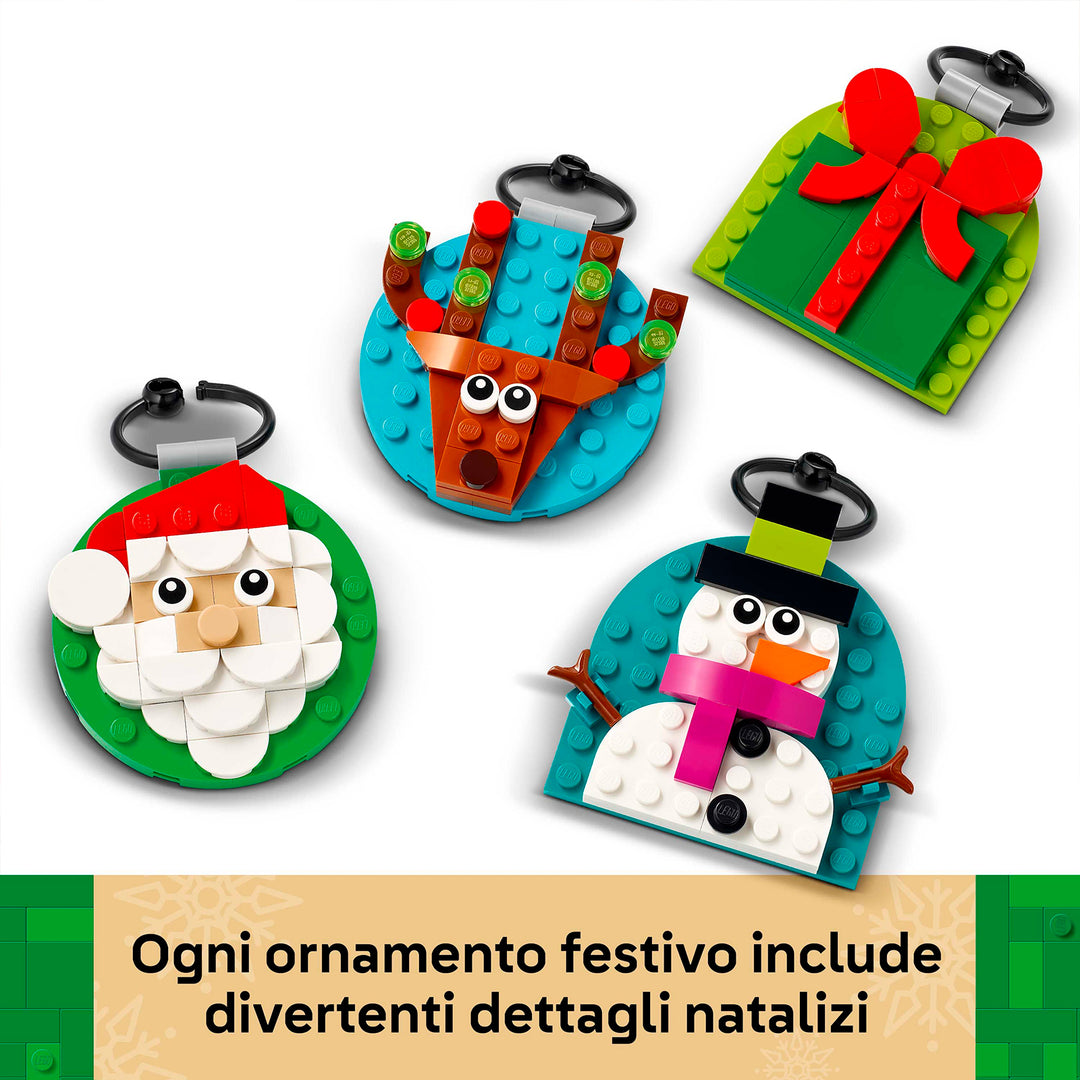 LEGO 40744 SELEZIONE DI DECORAZIONI NATALIZIE