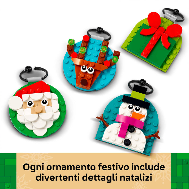 LEGO 40744 SELEZIONE DI DECORAZIONI NATALIZIE
