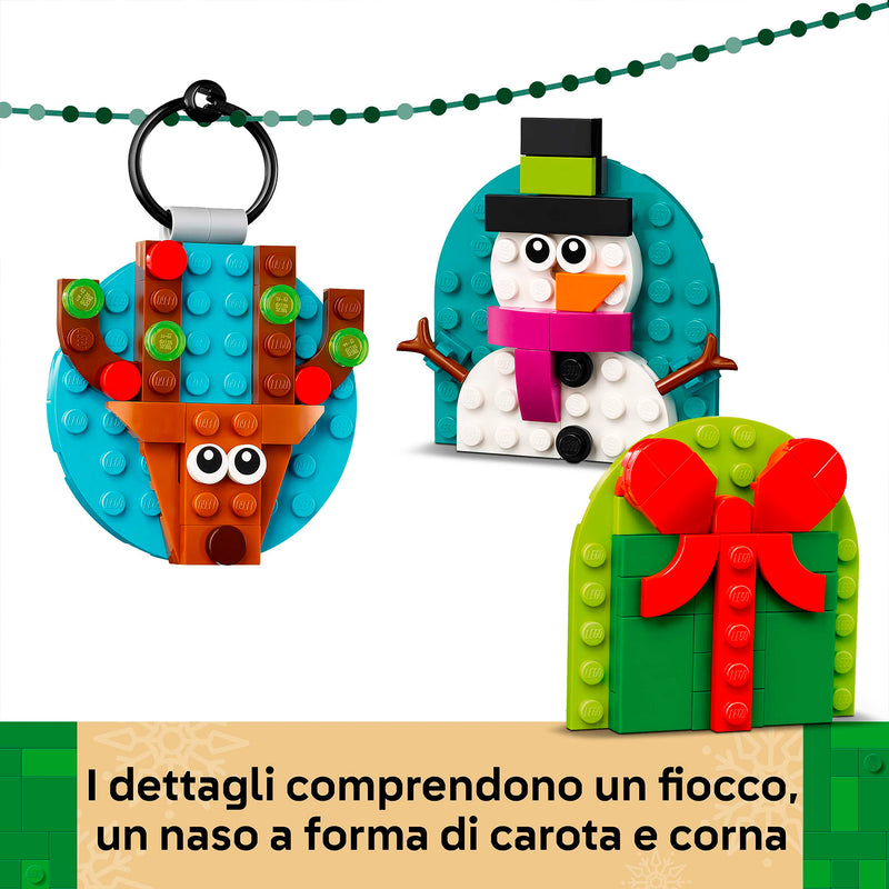 LEGO 40744 SELEZIONE DI DECORAZIONI NATALIZIE