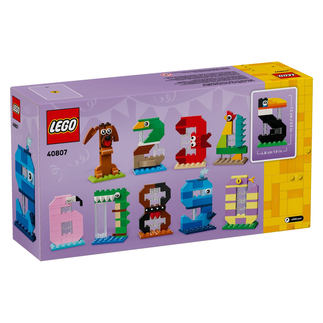 LEGO 40807 NUMERI DEL COMPLEANNO
