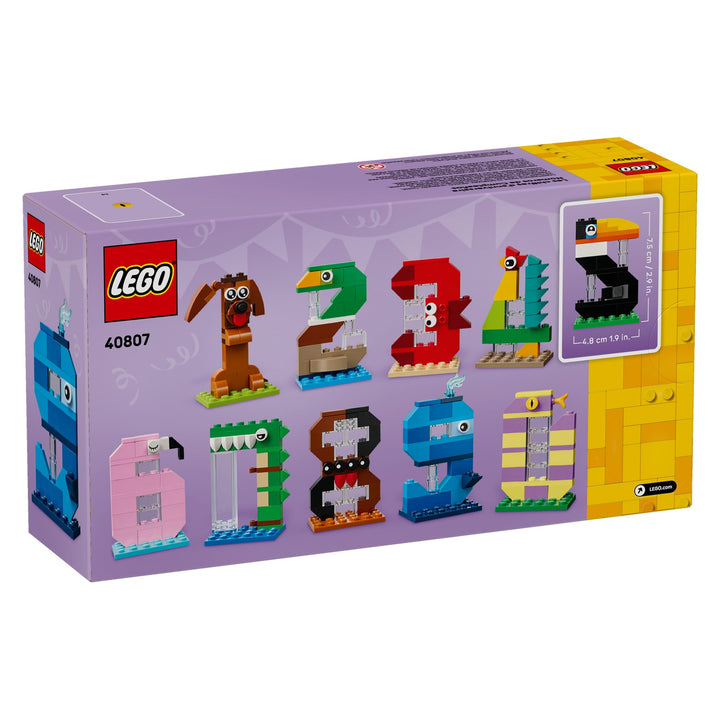 LEGO 40807 NUMERI DEL COMPLEANNO