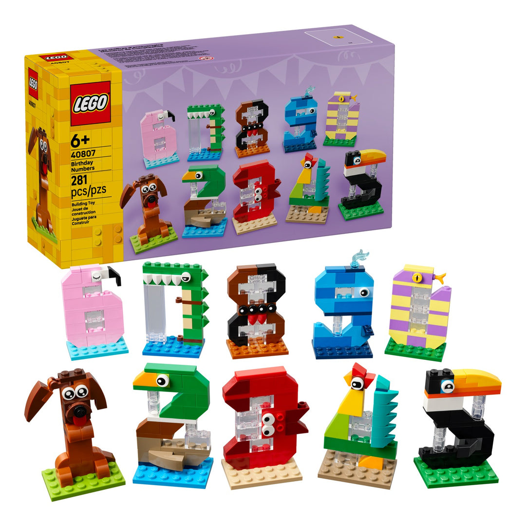 LEGO 40807 NUMERI DEL COMPLEANNO