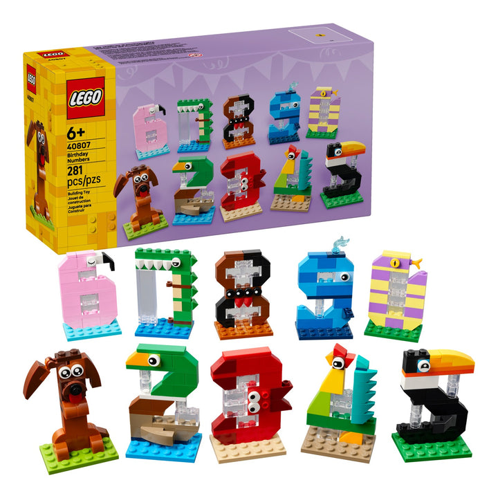 LEGO 40807 NUMERI DEL COMPLEANNO