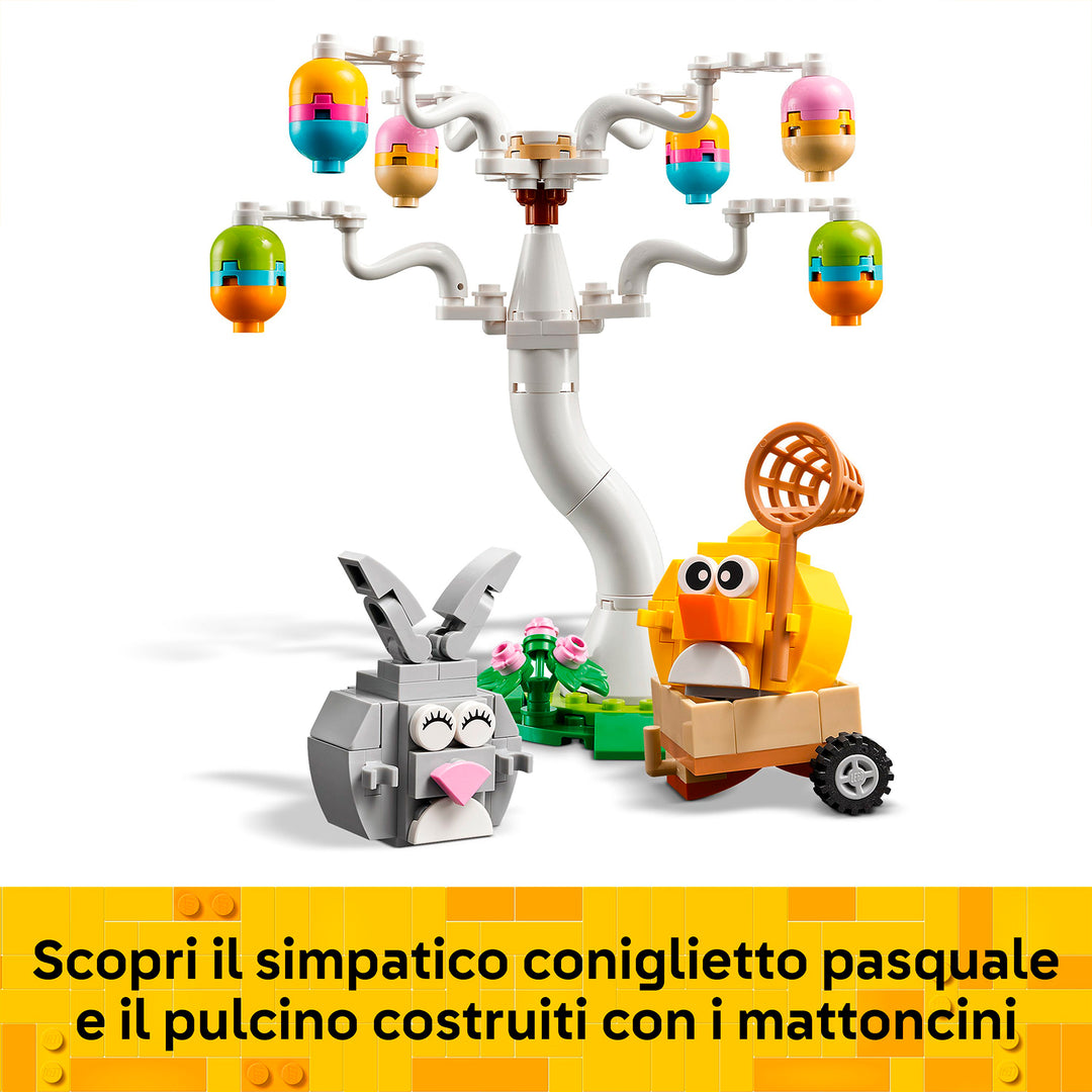 LEGO 40808 CONIGLIETTO PASQUALE E CACCIA ALLE UOVA