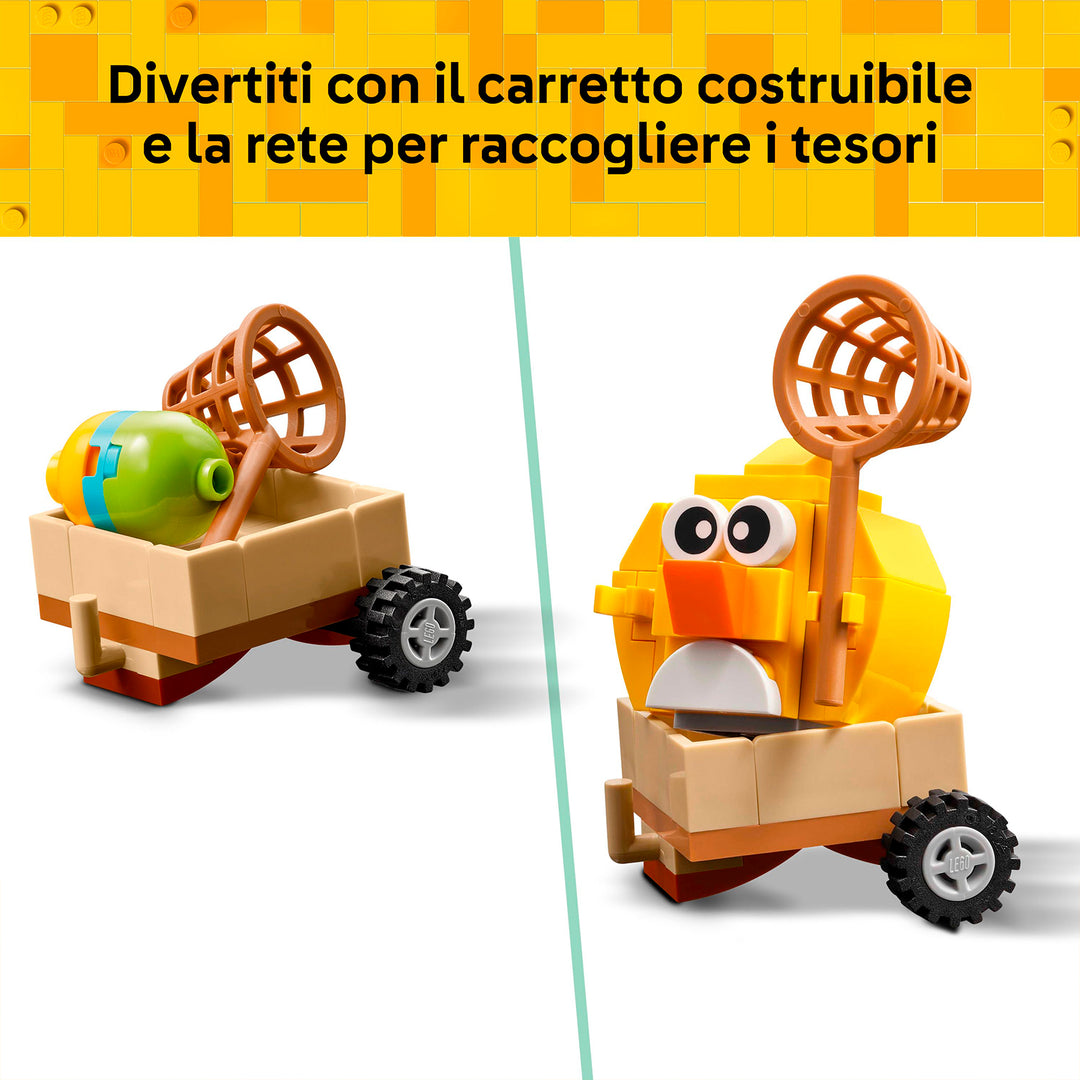 LEGO 40808 CONIGLIETTO PASQUALE E CACCIA ALLE UOVA
