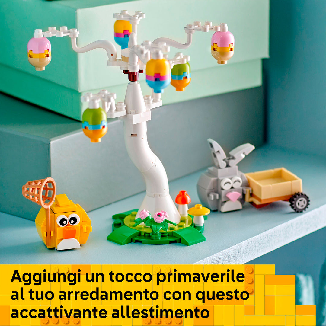 LEGO 40808 CONIGLIETTO PASQUALE E CACCIA ALLE UOVA