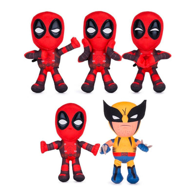 PELUCHE DEADPOOL 3 DEADPOOL/WOLVERINE 30CM