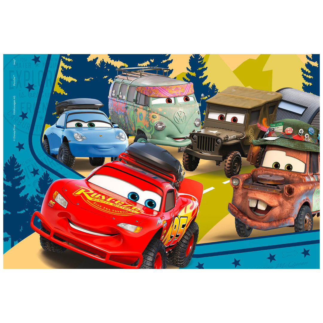 PUZZLE DOUBLE-FACE MAXI FLOOR 24 PEZZI - CARS