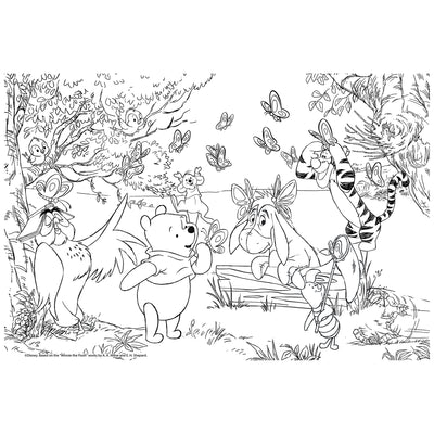 PUZZLE DF MAXI FLOOR WINNIE THE POOH - 24 PEZZI