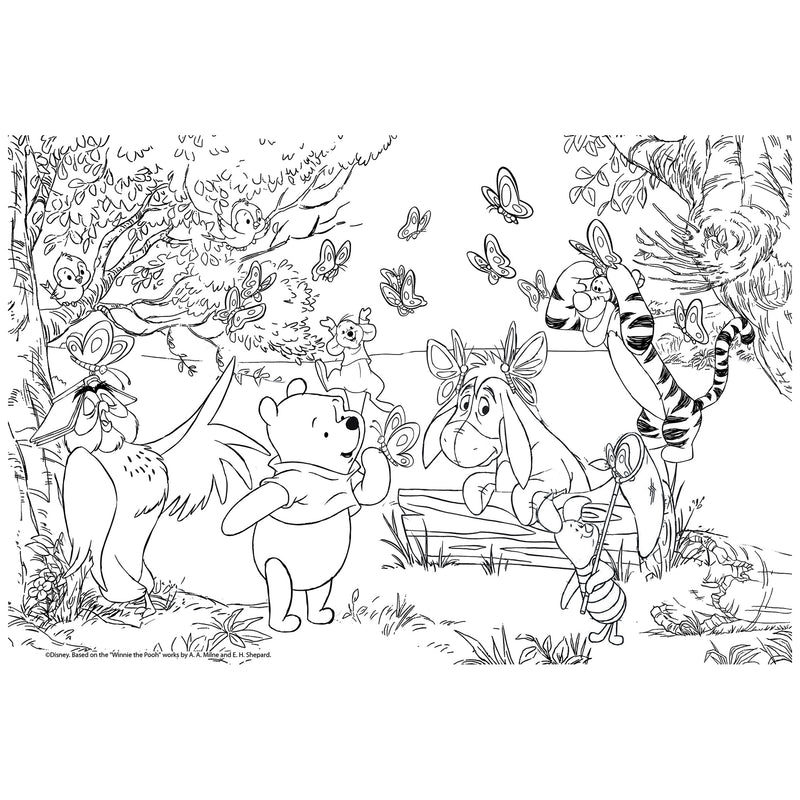 PUZZLE DF MAXI FLOOR WINNIE THE POOH - 24 PEZZI