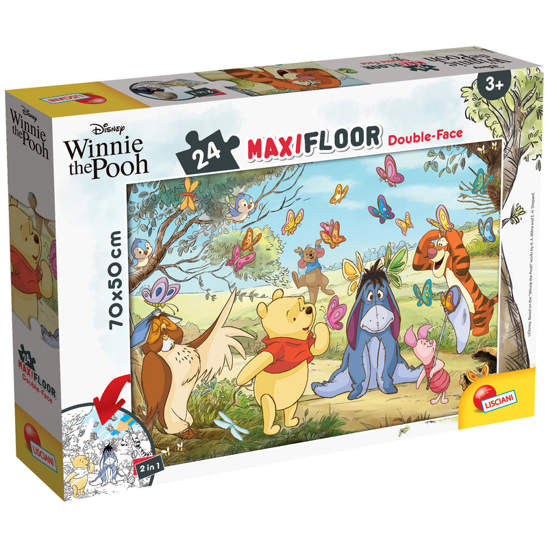 PUZZLE DF MAXI FLOOR WINNIE THE POOH - 24 PEZZI