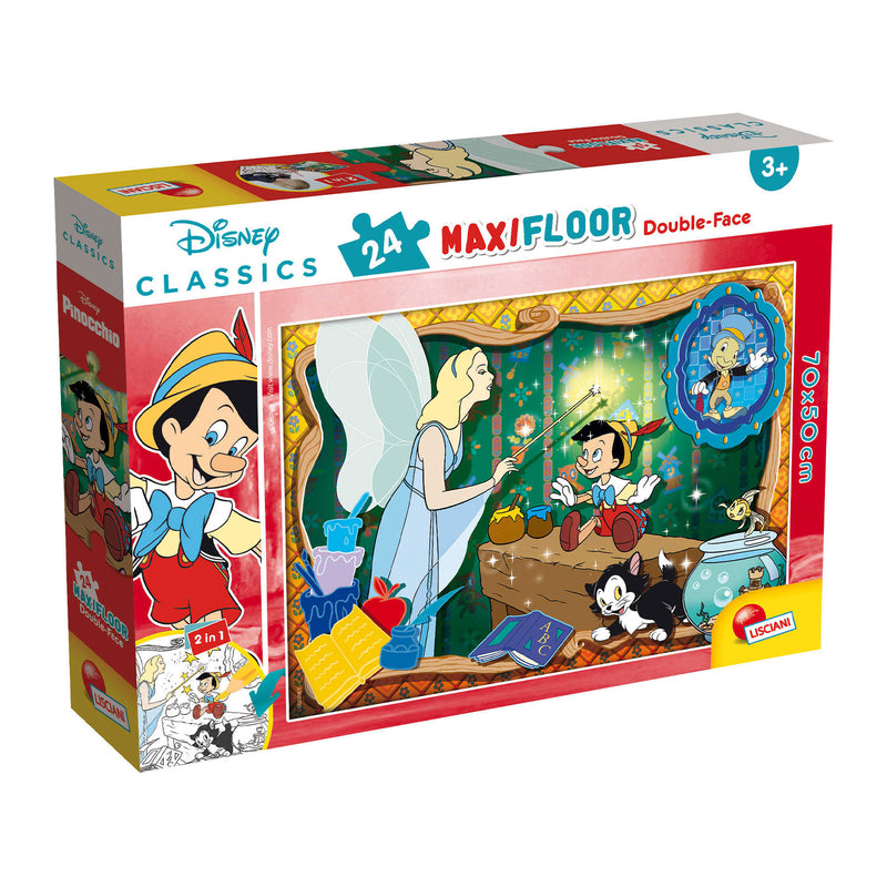 PUZZLE DF MAXI FLOOR PINOCCHIO - 24 PEZZI