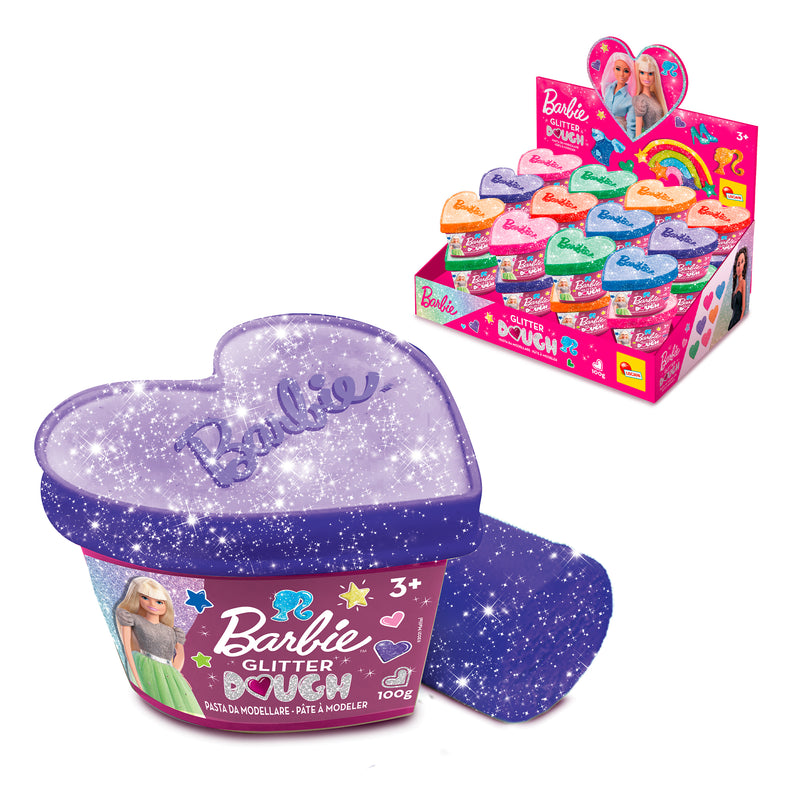 BARBIE GLITTER DOUGH CUORE DI BARBIE 100G