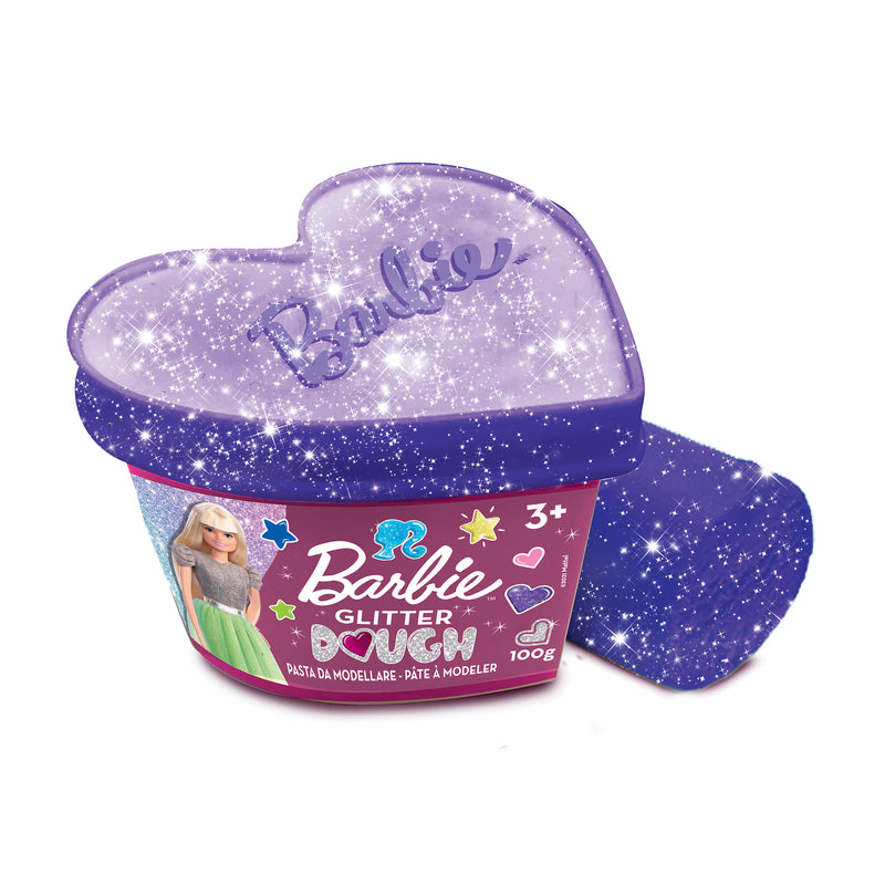 BARBIE GLITTER DOUGH CUORE DI BARBIE 100G