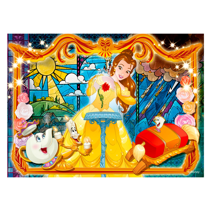 PUZZLE DOUBLE-FACE MAXI FLOOR 108 PEZZI - LA BELLA E LA BESTIA