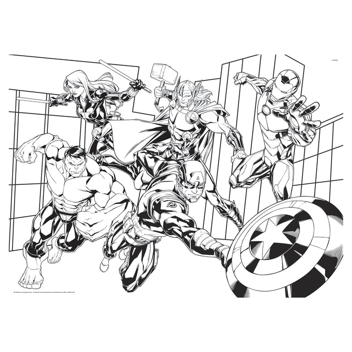 PUZZLE DOUBLE-FACE MAXI FLOOR 150 PEZZI - AVENGERS