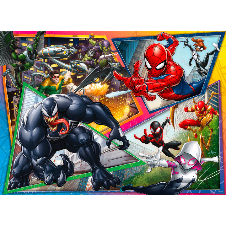 PUZZLE DOUBLE-FACE MAXI FLOOR 150 PEZZI - SPIDERMAN