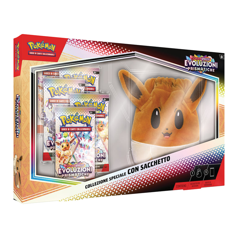 PK10104 POKEMON SV8.5 EVOLUZIONI PRISMATICHE - COLLEZIONE SPECIALE CON SACCHETTO