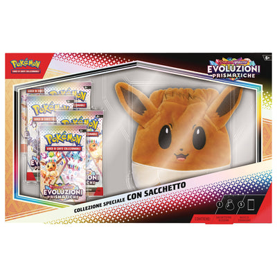 PK10104 POKEMON SV8.5 EVOLUZIONI PRISMATICHE - COLLEZIONE SPECIALE CON SACCHETTO