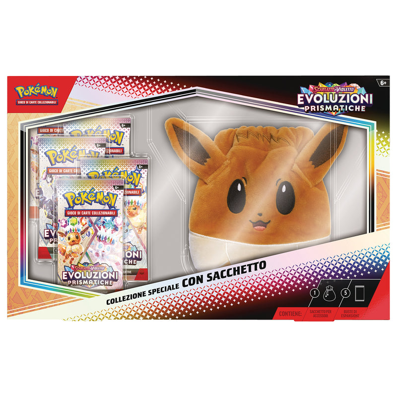 PK10104 POKEMON SV8.5 EVOLUZIONI PRISMATICHE - COLLEZIONE SPECIALE CON SACCHETTO