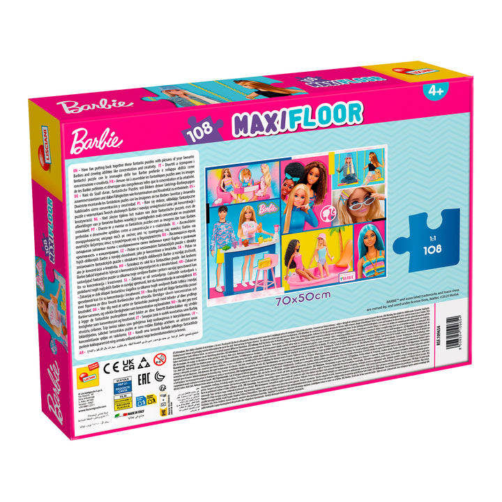 PUZZLE MAXI FLOOR 108 PEZZI - BARBIE