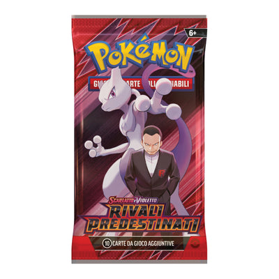 PK10559 POKEMON SV10 RIVALI PREDESTINATI - BUSTA 10 CARTE