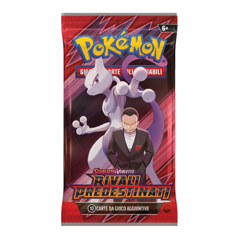 PK10559 POKEMON SV10 RIVALI PREDESTINATI - BUSTA 10 CARTE