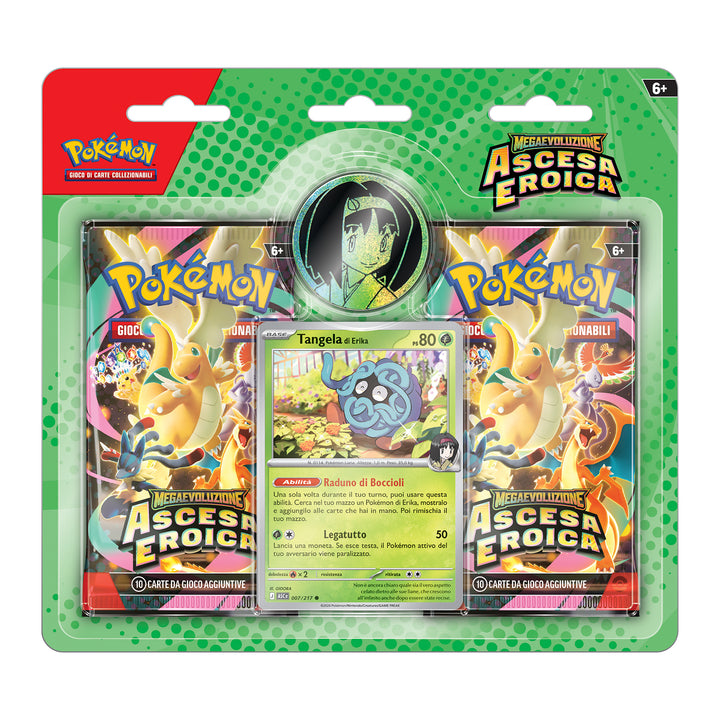 PK10312 POKEMON MEGAEVOLUZIONE ASCESA EROICA - COLLEZIONE ERIKA E UBALDO